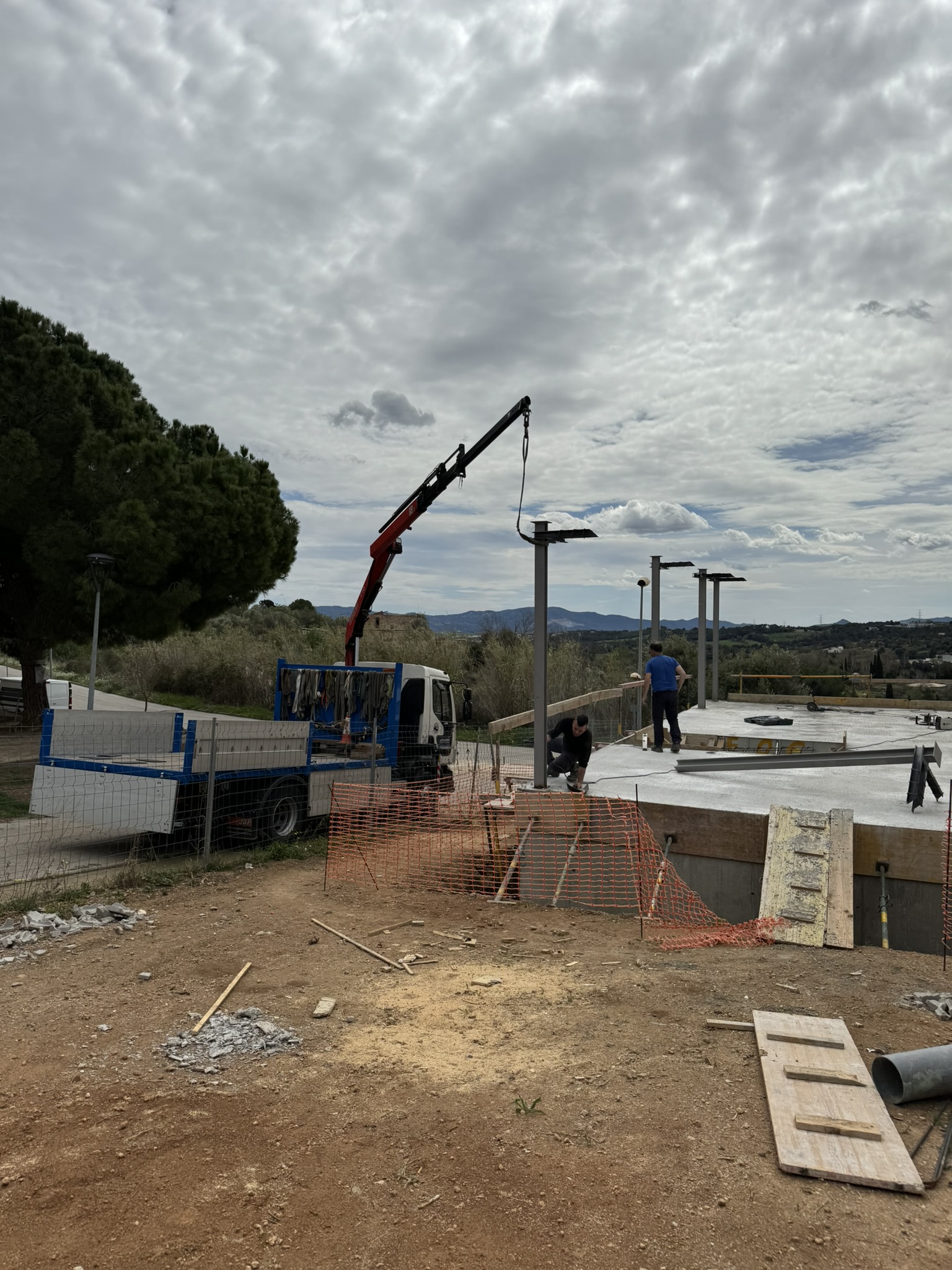 Montaje estructura exterior
